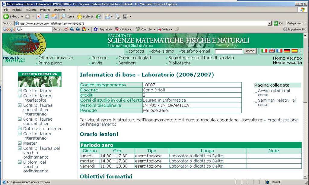 Liste numerate <ol> <li> uno </li> <li> due </li> </ol> 1.