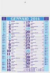 16 Speciale Agende & Calendari 2014 Olandese Calendario da parete mensile 12 fogli in carta patinata testata termosaldata
