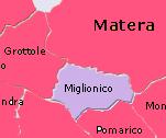 COMUNE DI MIGLIONICO PROVINCIA DI MATERA descrizione geografica Miglionico è situata nella media valle del Bradano, e sorge su una collina tra i fiumi Bradano e Basento.