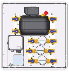 Contabilizzazione BAX 1 Moduli d utenza bus da incasso - riscaldamento/raffrescamento rcz-mb DESCRIZIONE 0144420 RCZ-MB (M-BUS) 450 x 450 x 110 mm KSV71414711 1.