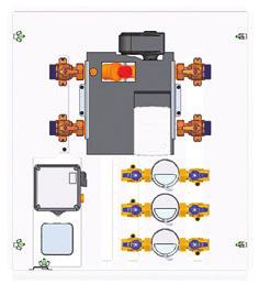 KSV71413961 37,800 By-pass opzionale se si inverte il gruppo idraulico per avere l ingresso impianto centralizzato a destra 0258497 Kit cassetta RCZ-MB KSV71414731 475,000 0238057 Kit prova idraulico