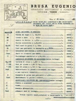 documentazione a carattere