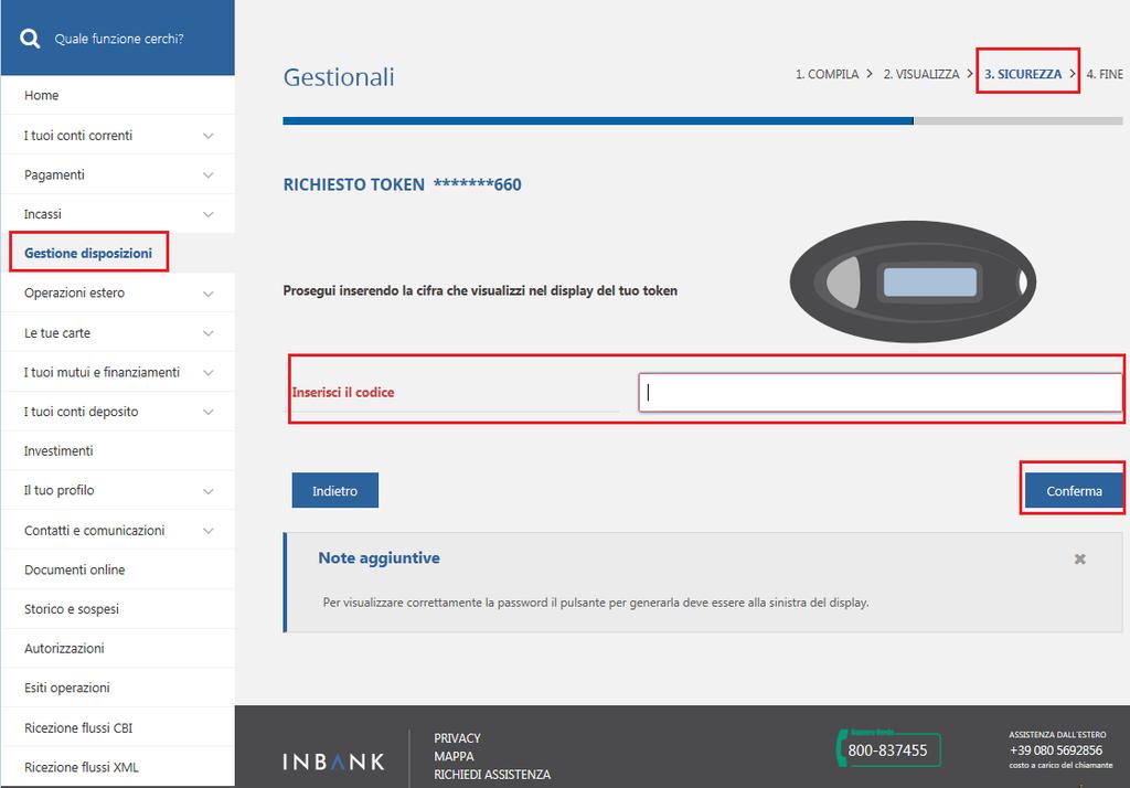 Gestione disposizioni Riba BANCA