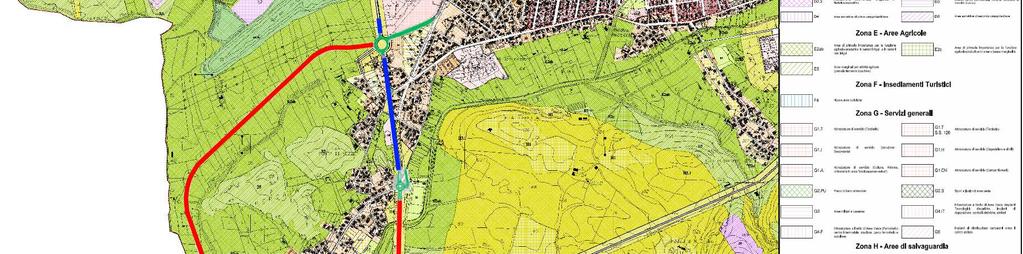 bracci localizzate agli accessi nord e ovest di San Giovanni Suergiu ed infine per mettere in sicurezza l accesso alle numerose proprietà private è prevista la realizzazione delle