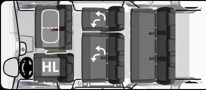 CITROËN SPACETOURER BUSINESS CONFIGURAZIONE POSTI Pagina 15 BUSINESS TESSUTO MICA CODICI OPZIONI IVA escl. IVA incl.