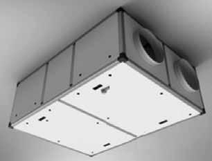 aria-aria Ventilazione Prodotto Costruzione REC-S Struttura portante: alluminio caricato a vetro o alluminio e angoli in PVC.