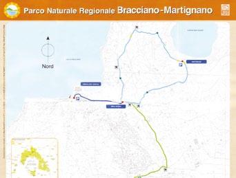 ATTIVITA ED EVENTI RICORRENTI Il Parco Naturale Regionale Bracciano-Martignano offre una serie di sentieri medio-facili dai quali si possono ammirare i paesaggi davvero unici del territorio.