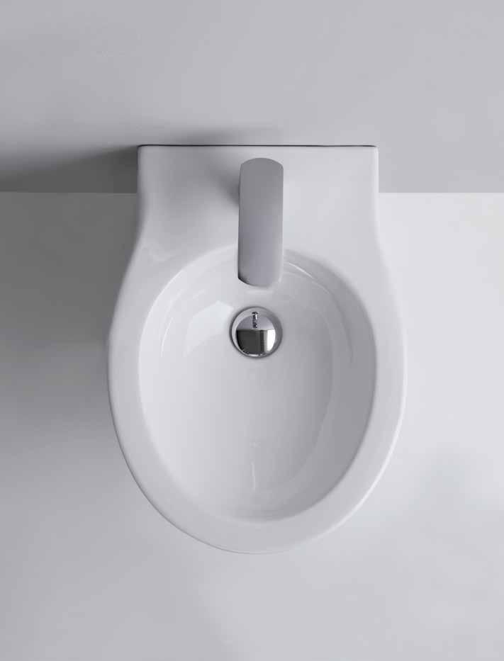 Back to wall bidet