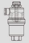Accessori Sfiatatoio permanente PE-SD Per la continua separazione dell aria dal fluido termovettore, con sfiato manuale.