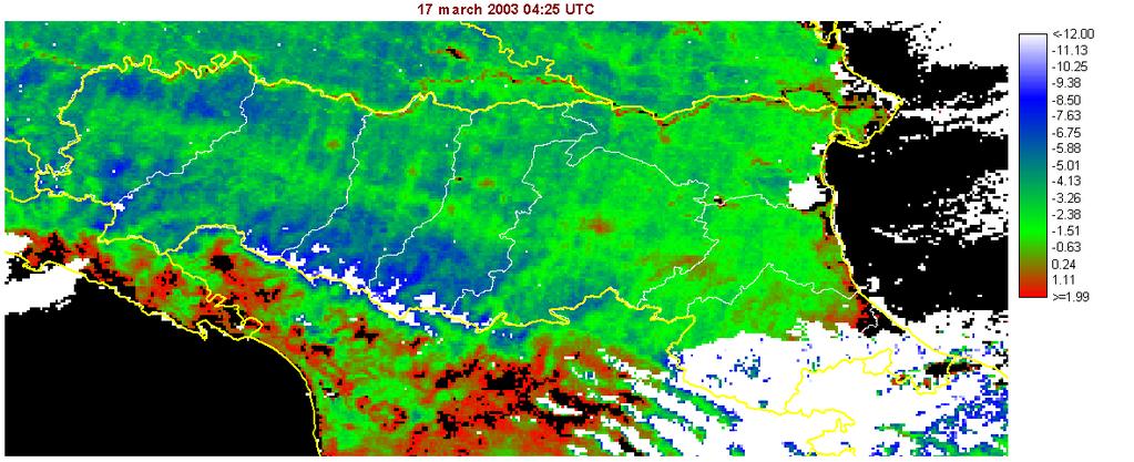 Satellite - Mappa della