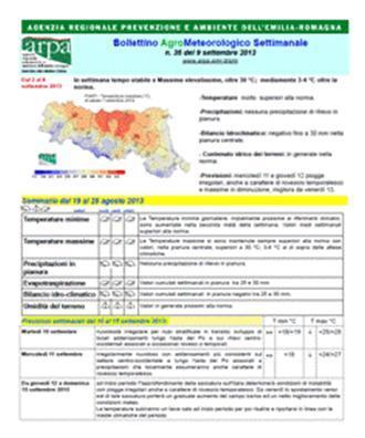 Settimanale -Relazione