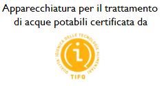 Il filtro è inoltre dotato del nuovo scarico con ghiera datario calendario per l indicazione di pulizia.