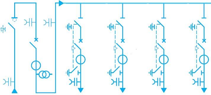 Protezione di minima tensione DM1-K 20kV Potenza ammessa totale = 2 x 2000 kva Da cabina primaria Potenza installata 4860 kva 2000kVA 1600kVA 630kVA 630kVA Potenza in esubero (caso A) Potenza in