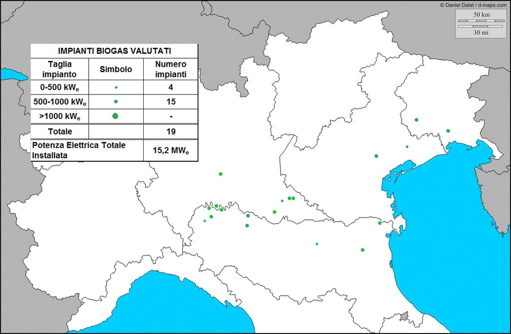 Impianti biogas: