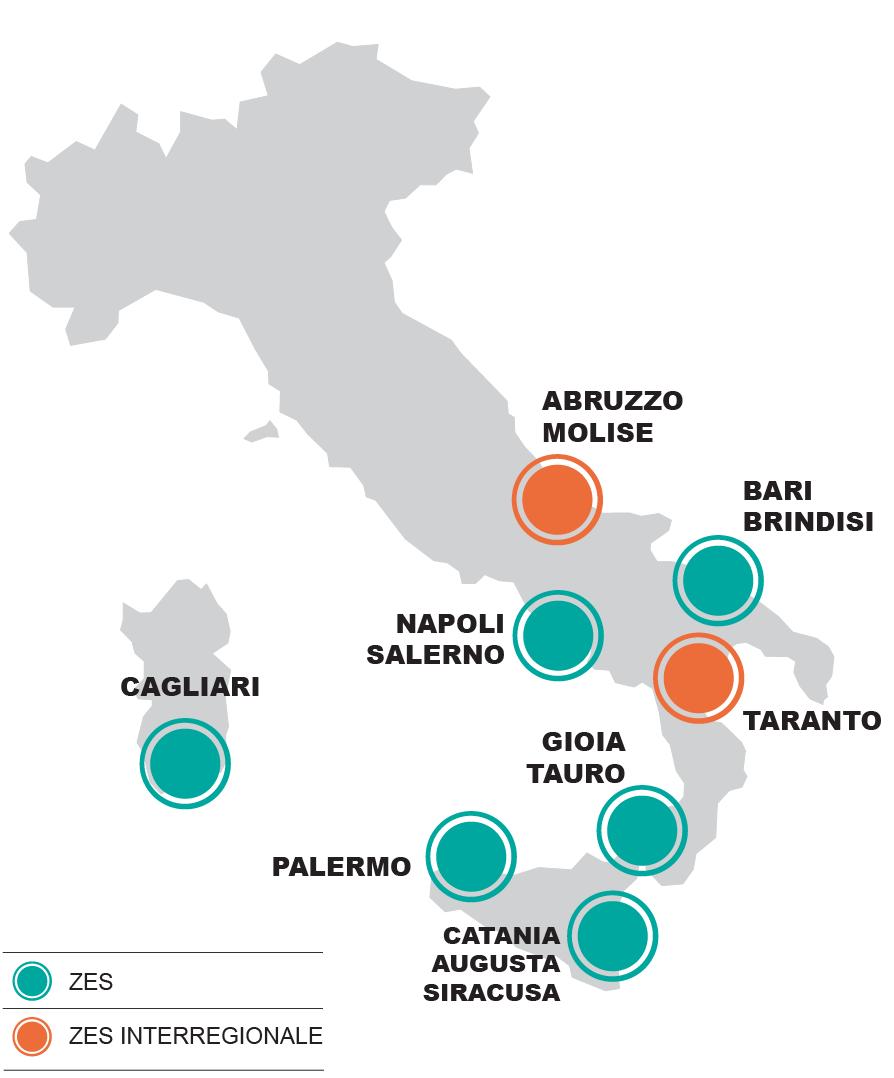 La logistica e le opportunità di sviluppo delle ZES I flussi interregionali spiegano diversi fenomeni 15 La vendita di prodotti finiti per il consumo in altre regioni.