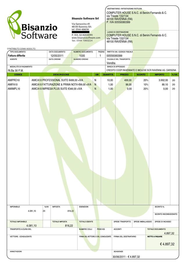 Cambiano i documenti da registrare La