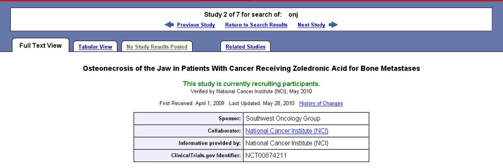 Estimated Enrollment:7200 Study Start Date:December 2008 Estimated Primary