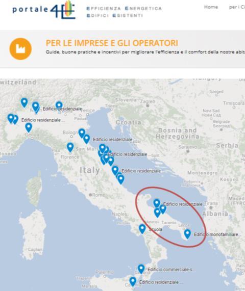 Casi NZEB in PUGLIA Nuovo edificio plurifamiliare (11 + 2 unità, 2016) a Altamura (BA) Impresa L.