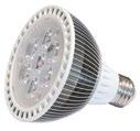 PAR IP65 ECOLed Le Lampade PAR IP65 ECOLed Beghelli, grazie all involucro IP65 in vetro, sono particolarmente robuste ed idonee per l installazione in esterno. PAR ECOLED 15W VITA 35000 85% IP 65 cod.