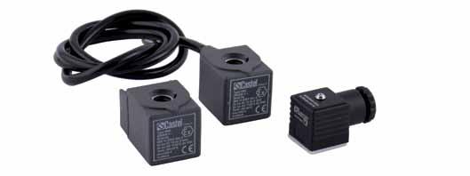 CAPITOLO 10 BOBINE E CONNETTORI OMOLOGATI ATEX IMPIEGO Per le valvole d espansione a solenoide conformi alla Direttiva ATEX e presentate nel capitolo 6 (serie 2028EX) sono disponibili le seguenti