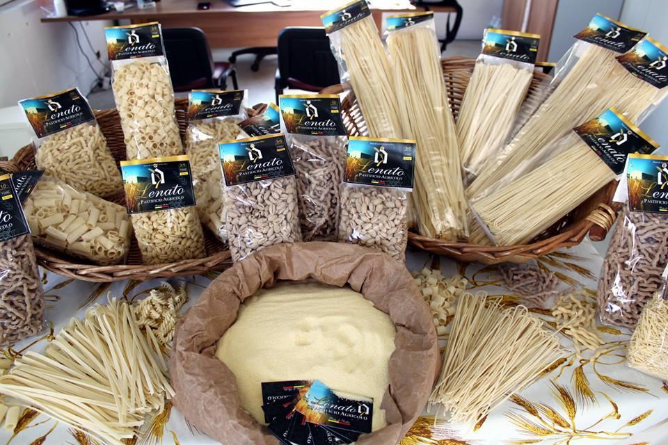 Gamma di PASTA LENATO: - Pasta di farina di semola di grano duro - Pasta di farina integrale di grano duro - Pasta di farina biologica di grano duro - Pasta di