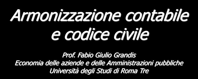 Fabio Giulio Grandis Economia delle