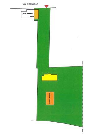 10 CAP Contenuti della richiesta Planimetria FABRIS Si richiede la conversione ad abitazione dell immobile sito lungo via Liminella, in adiacenza a casa d ab itazione di altra
