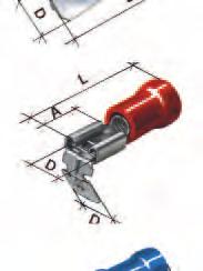 9 FASTON FEMMINA COMPLETAMENTE ISOLATO CFFR 205CP 0, 1,5 2,x0,5 23 - CFFR 205CP 0, 1,5 2,x0, 23 - CFFR 405CP 0, 1,5 4,x0,5 23 - CFFR 40CP 0, 1,5 4,x0, 23 - CFFR