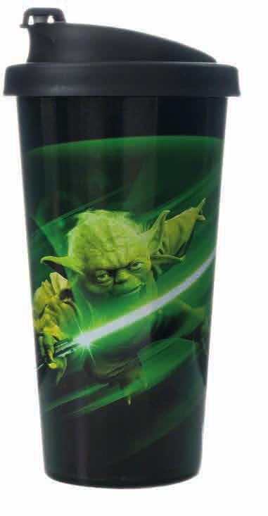 Ø 9,5 x 18,5 cm Capacità: 500 ml Borraccia Darth Vader RCL TGC DV Borraccia Yoda