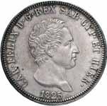 1579 40 Lire 1825 G - Pag. 41; Mont. 25 AU RR - Lievemente pulita qspl/spl 1200 1580 40 Lire 1831 T - Pag. 44a; Mont. 28 AU R SPL+ 930 1581 1582 1583 1581 20 Lire 1821 T - Pag. 45; Mont.