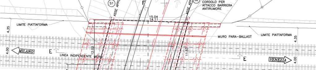 1 Ponte Cason Nord (VI01) Nell attuale configurazione del Nodo di Verona, ed in particolare nella zona adiacente all autostrada del rennero, la linea ferroviaria esistente MI-VE sovrappassa Via Cason