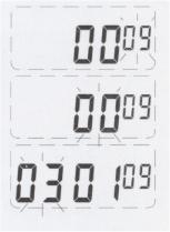 9. IMPOSTAZIONE DELLA DATA FINALE DEL PERIODO DI PAGA Premere i tasti +/- per scegliere l impostazione numero 09. (3) Premere i tasti +/- per selezionare la paga 00 (mensile) o 01 (settimanale).