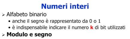 Gori - Fondamenti di informatica 50 Numeri interi