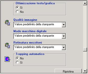 TRAPPING AUTOMATICO 114 TRAPPING AUTOMATICO Il trapping è una tecnica che consente di stampare gli oggetti con dimensioni leggermente inferiori o superiori rispetto a quelle specificate nell