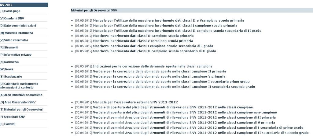 3. In alternativa, è possibile, anche se lo si sconsiglia, inserire i dati di tutte le prove dopo lo svolgimento della seconda giornata di somministrazione.