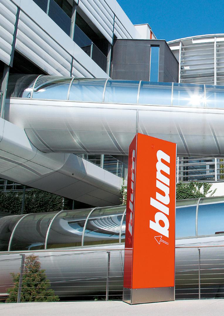 L'azienda Blum Fondata oltre 60 anni fa, Blum è oggi un'azienda a conduzione familiare operativa a livello internazionale.