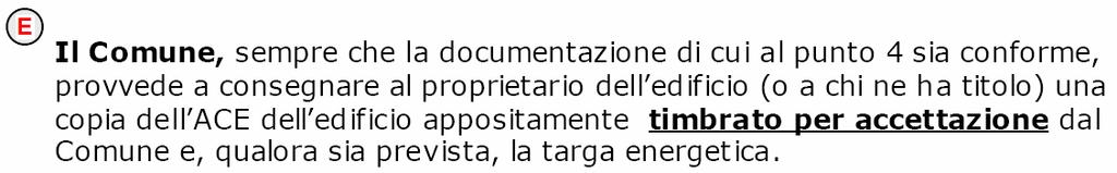 accettazione,, sia dell'attestato di certificazione sia della ricevuta generata dal catasto