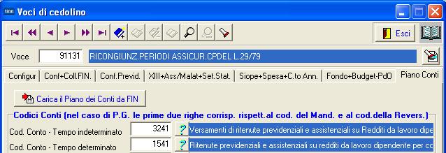 Controlli e Stampa Proposta x Tipo Conto Contabile (3 di 3) Nella stampa di esempio risulta una incongruenza: la Voce 91131 non è correttamente rilanciata.