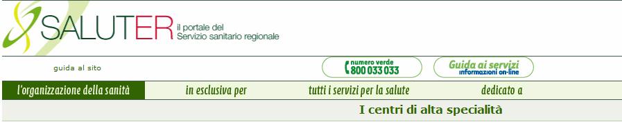 Le alte specialità ospedaliere Le mappe Assistenza a grandi traumi Neuroscienze Terapia intensiva neonatale Malattie rare La rete dei servizi per l emofilia e le malattie emorragiche congenite Il