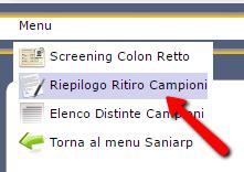 Per generare la distinta di consegna, cliccare sull opzione Da Consegnare e successivamente sul pulsante Crea Distinta come mostrato nella seguente figura.