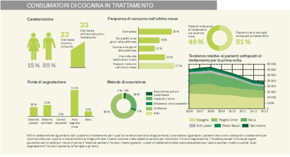 specialistico della tossicodipendenza nel 2013 (55.000) 