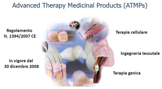 Terapie avanzate - ATMPs (terapia genica, terapia cellulare, prodotti di