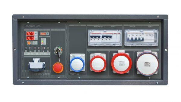 Sistema di controllo a bordo macchina Variant +10 (QLE-A-O-CC (10-40)) Quadro multifunzione con commutazione a bordo Il quadro multifunzione QLE è adatto per la gestione, la protezione e il
