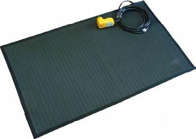 La superficie del lato inferiore del tappeto è realizzata in gomma modellata dello spessore di 3 mm.