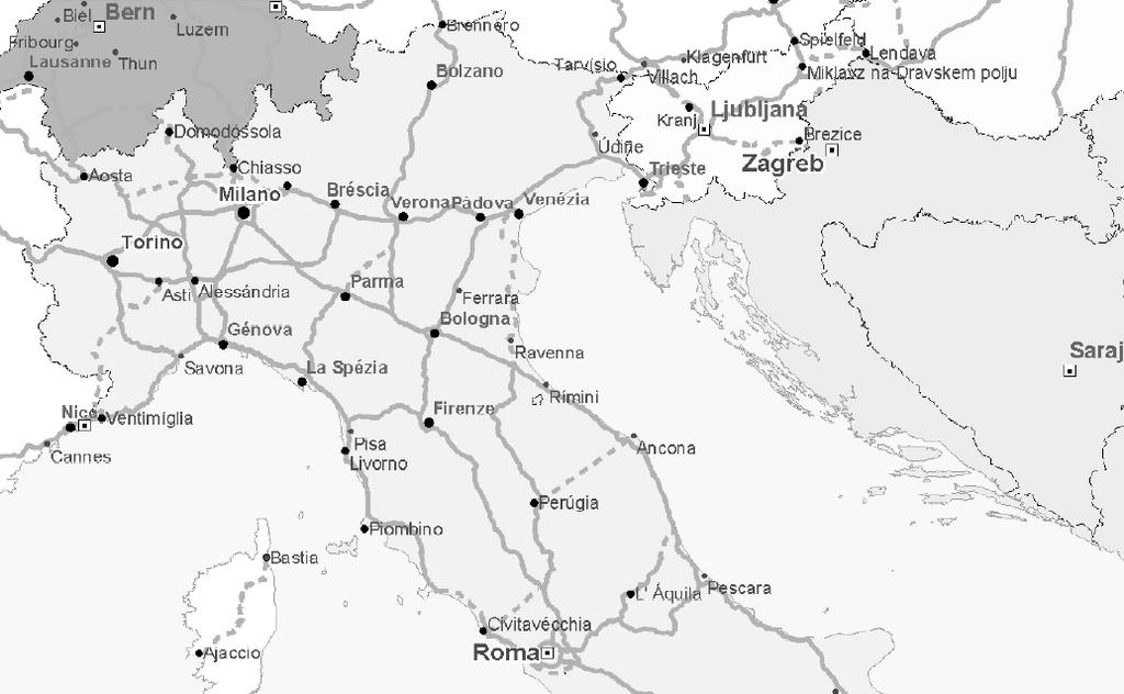 Bologna, nodo della rete europea dei
