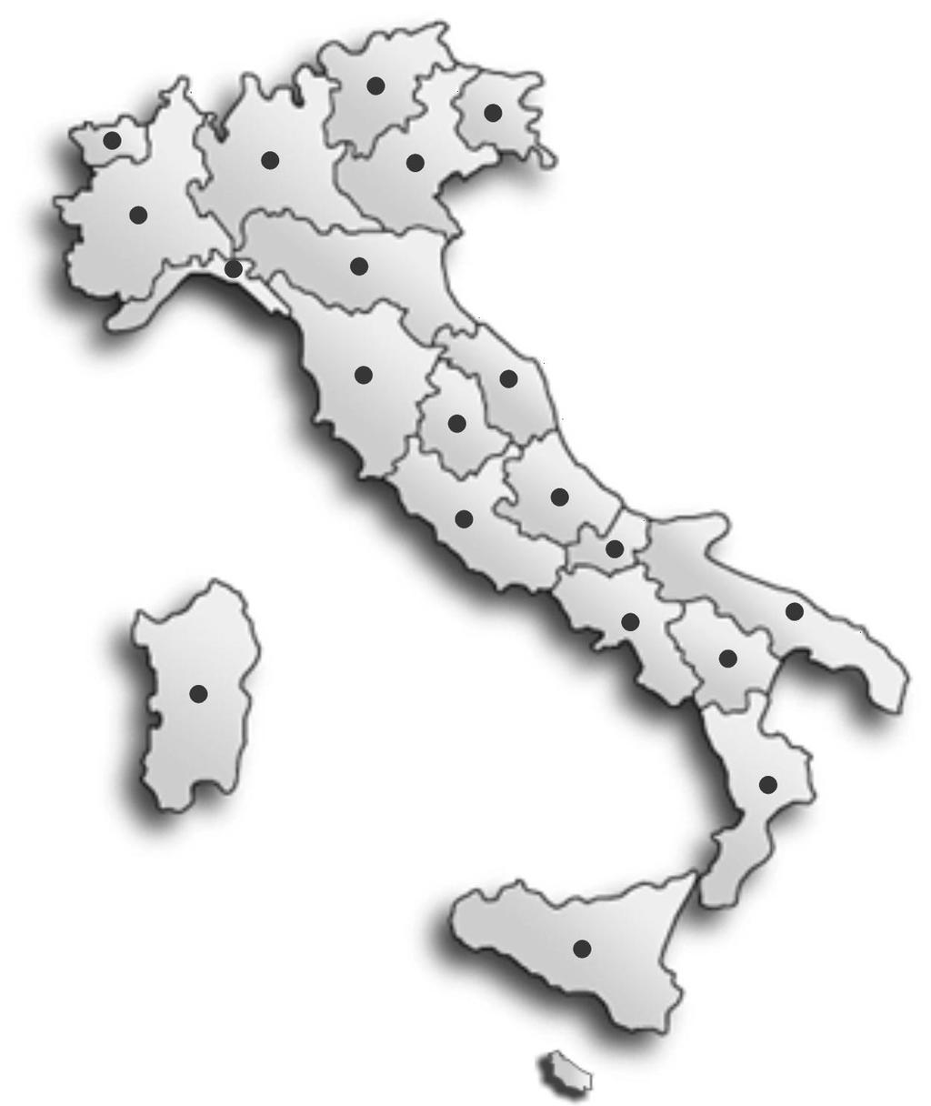 La situazione in Italia Centri prova riconosciuti e tecnici abilitati Centri Prova Tecnici abilitati 0-0 19-31 4 5 (TN e BZ) 3-13 36-154 nd 1-6 2-2 17-15 17-46 nd