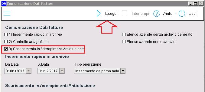 Per il campo nazione deve essere inserito l'identificativo ISO che sarà = IT se italiani mentre per gli altri paesi basta cliccare F9 e selezionare sulla lista proposta.