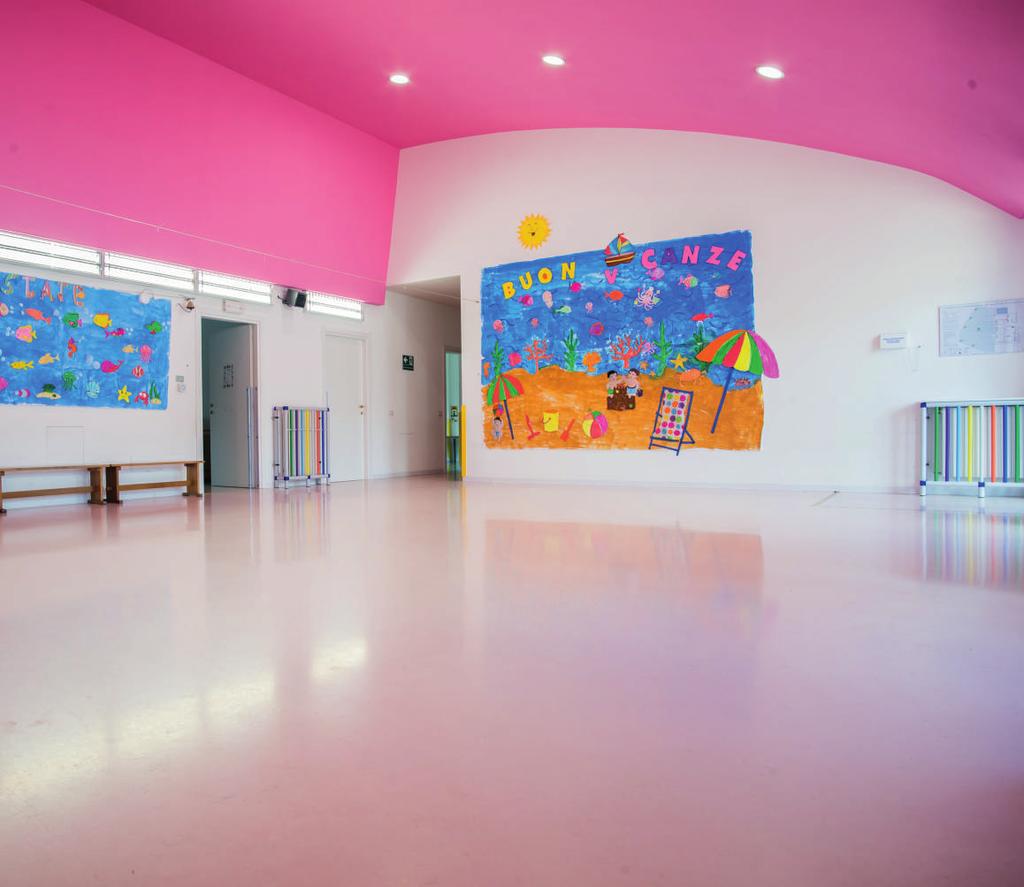 05/2015 11/2018 SIKA AT WORK RISTRUTTURAZIONE DELLA SCUOLA PER L'INFANZIA TITO SCALO, POTENZA FLOORING: