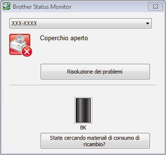 A Risoluzione dei problemi Utilizzare questa sezione per risolvere problemi che si possono verificare durante l utilizzo della macchina Brother.
