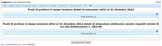 Figura 11: scheda MIS CCSE - (tipo di